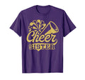 Cheer Sister Biggest Fan Black T-Shirt - Fun Novelty Design for Adults - T-Shirt, Sweatshirt, Hoodie