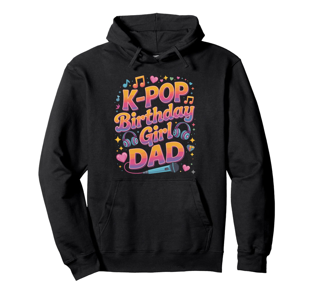 Korean Music Outfit Dad K Pop Birthday Hoodie - Custom Art Print Men Women - T-Shirt, Sweatshirt, Hoodie
