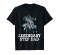 Legendary Step Dad Bigfoot Funny T-Shirt - Aesthetic Graphic for Adults - T-Shirt, Sweatshirt, Hoodie