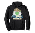 Mama Vibes Soccer Mothers Day Funny Hoodie - Custom Art Print Men Women - T-Shirt, Sweatshirt, Hoodie