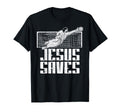 Jesus Saves Soccer Football Christian T-Shirt - Trendy Graphic Unisex - T-Shirt, Sweatshirt, Hoodie