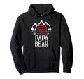 Red Plaid Papa Bear Matching Family Hoodie - Fun Novelty Design Unisex - T-Shirt, Sweatshirt, Hoodie