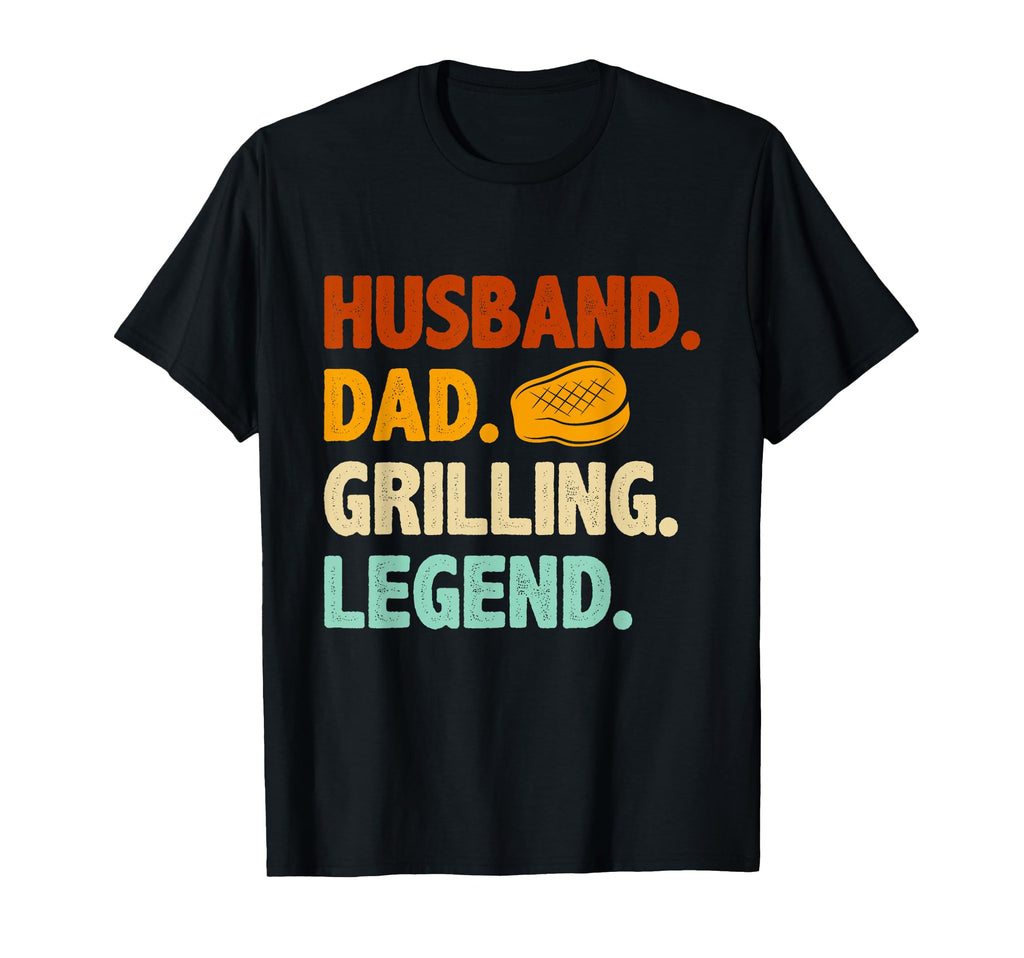 Grilling Bbq Father Funny Husband T-Shirt - Minimalist Print for Adults - T-Shirt, Sweatshirt, Hoodie