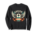 Soccer Dad Family Matching Dad Sweatshirt - Minimalist Print Men Women - T-Shirt, Sweatshirt, Hoodie