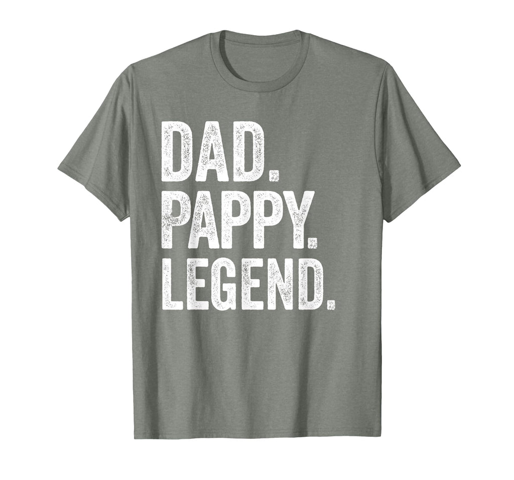 Dad Pappy Legend Distressed Bold T-Shirt - Aesthetic Graphic for Adults - T-Shirt, Sweatshirt, Hoodie