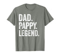 Dad Pappy Legend Distressed Bold T-Shirt - Aesthetic Graphic for Adults - T-Shirt, Sweatshirt, Hoodie