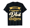 Fathers Day Dad Legend Legend Husband T-Shirt - Custom Art Print Men Women - T-Shirt, Sweatshirt, Hoodie