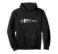 Guitarist Heartbeat Guitar Hoodie - Unique Graphic Unisex - T-Shirt, Sweatshirt, Hoodie