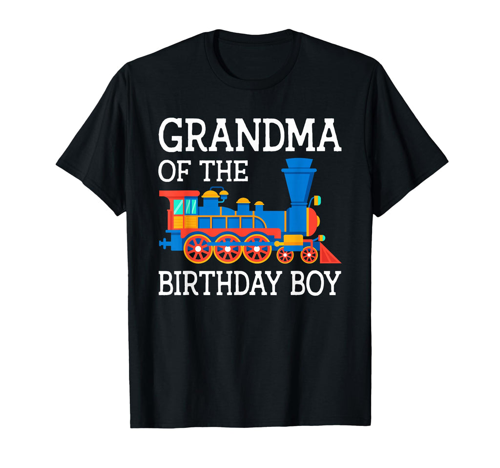 Grandma Birthday Train Crew Family T-Shirt - Novelty Apparel Men Women - T-Shirt, Sweatshirt, Hoodie