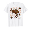 Australian Aboriginal Kangaroo T-Shirt - Streetwear Style for Adults - T-Shirt, Sweatshirt, Hoodie