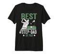 Mens Best Step Dad Par Fathers Day T-Shirt - Fun Novelty Design Men Women - T-Shirt, Sweatshirt, Hoodie