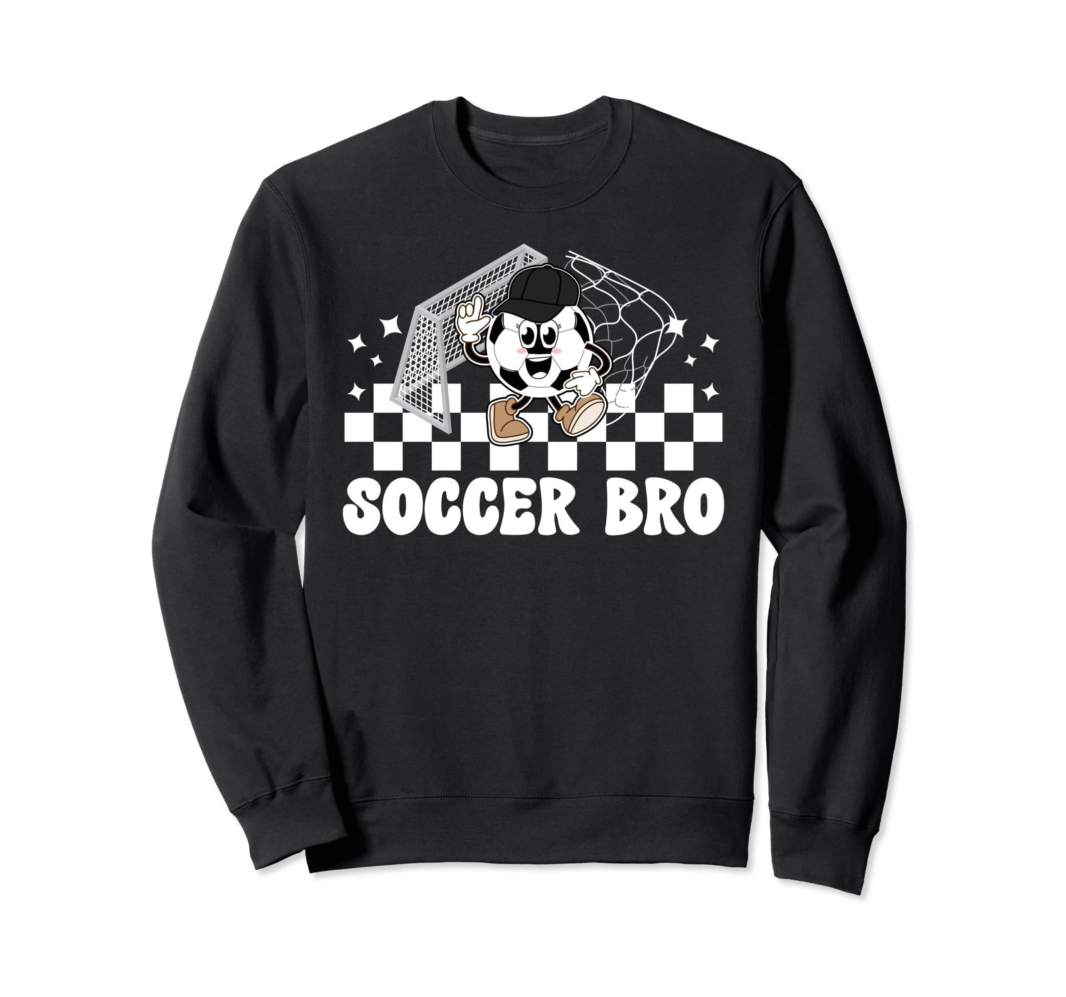 Soccer Bro Best Soccer Brother Sweatshirt - Custom Art Print for Adults - T-Shirt, Sweatshirt, Hoodie