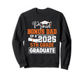 Proud Bonus Dad 2025 5Th Grade Sweatshirt - Novelty Apparel for Adults - T-Shirt, Sweatshirt, Hoodie