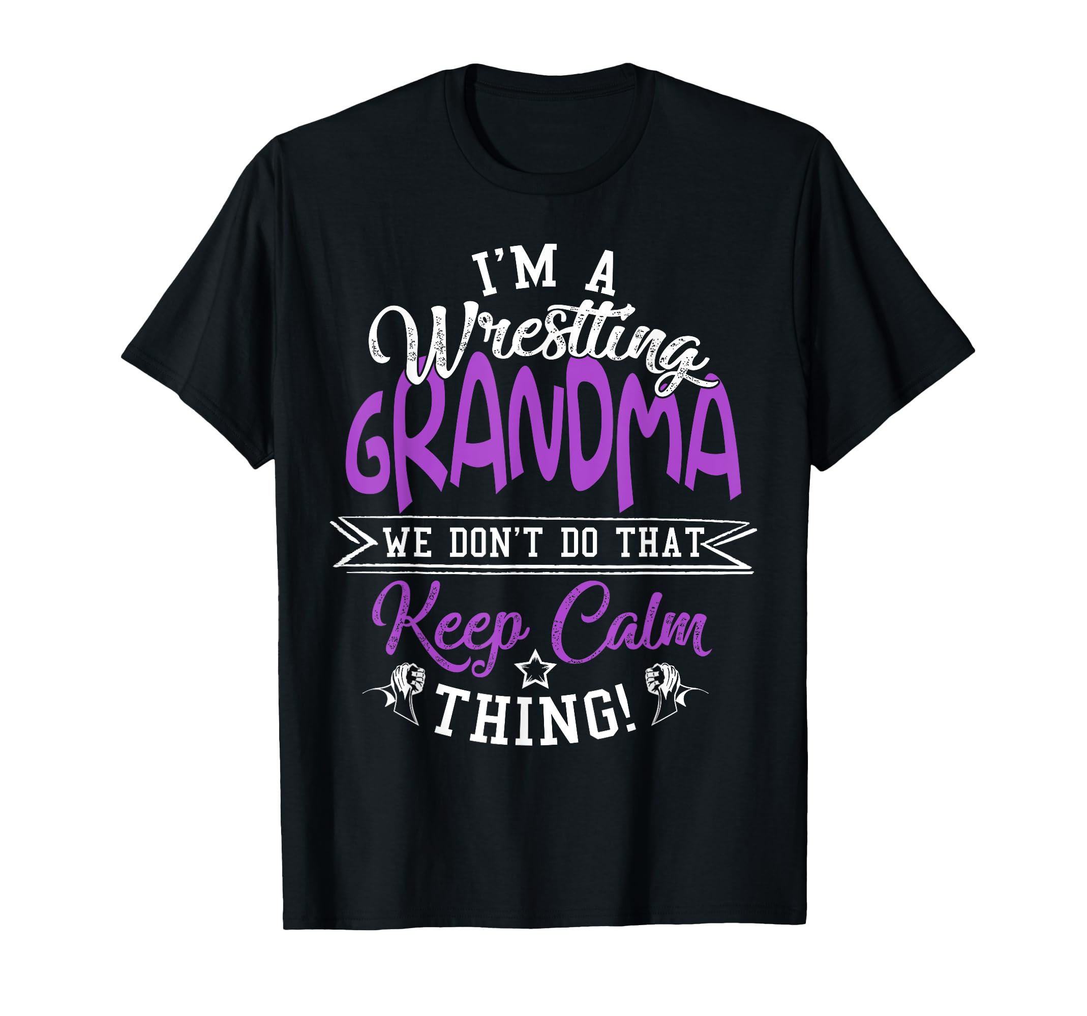 Womens Im Wrestling Grandma Wrestling T-Shirt - Aesthetic Graphic Unisex - T-Shirt, Sweatshirt, Hoodie