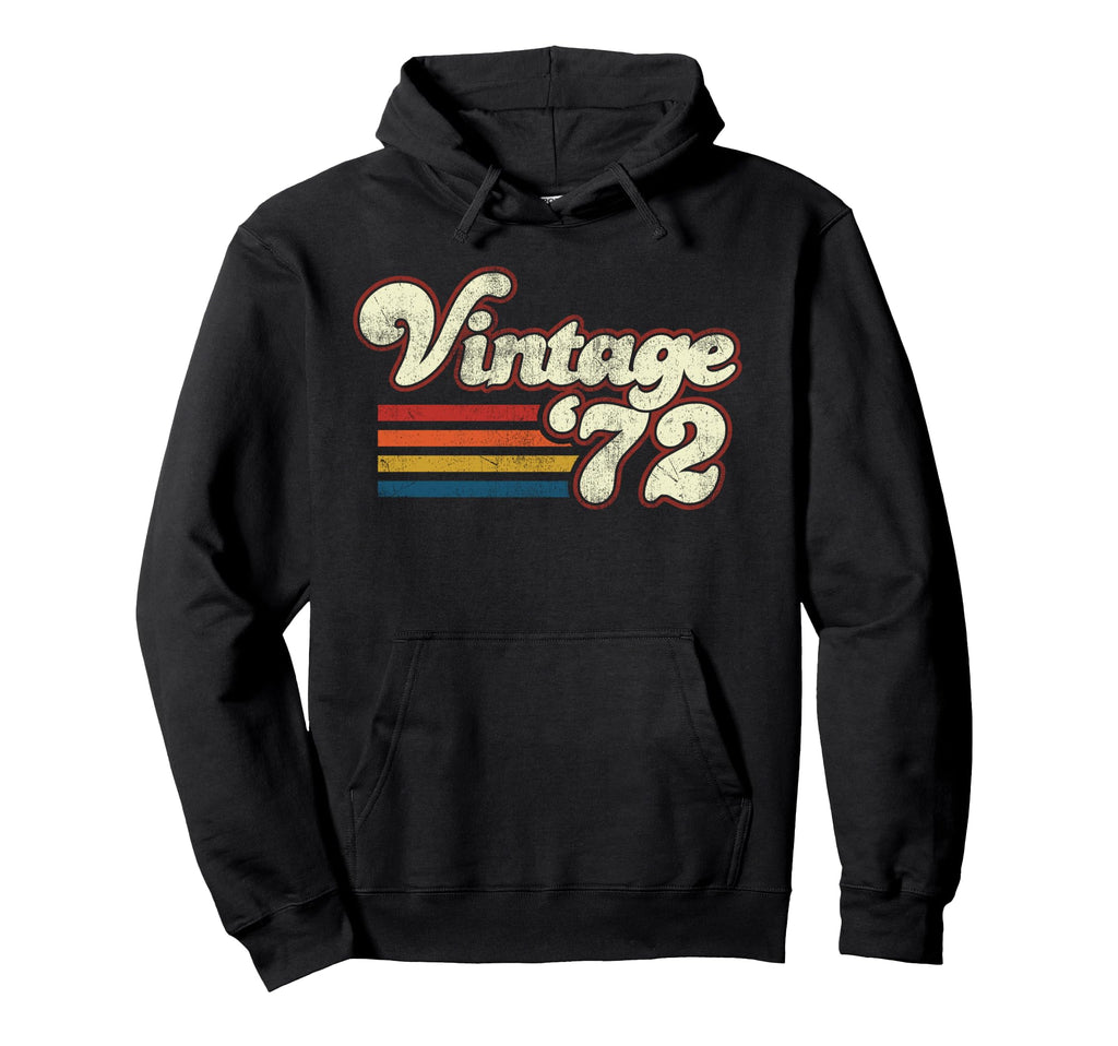 1972 Birthday Hoodie - Aesthetic Graphic Unisex - T-Shirt, Sweatshirt, Hoodie