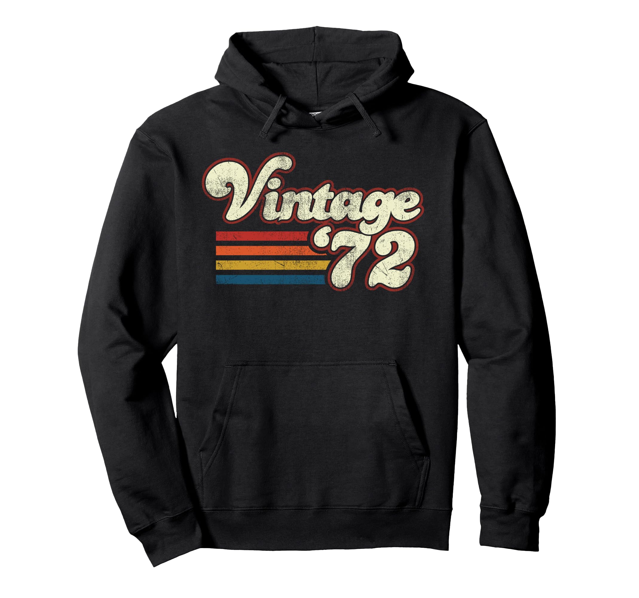 1972 Birthday Hoodie - Aesthetic Graphic Unisex - T-Shirt, Sweatshirt, Hoodie