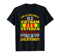 Im Grumpy Old Vietnam Veteran T-Shirt - Minimalist Print for Adults - T-Shirt, Sweatshirt, Hoodie
