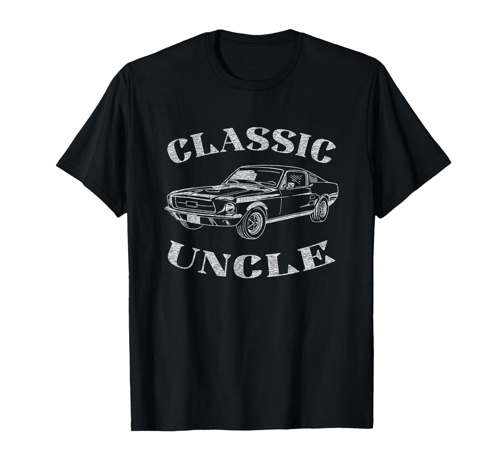 Funny Uncle Car T-Shirt - Fun Novelty Design for Adults - T-Shirt, Sweatshirt, Hoodie