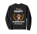 Proud Dad Elementary Graduate Sweatshirt - Minimalist Print for Adults - T-Shirt, Sweatshirt, Hoodie