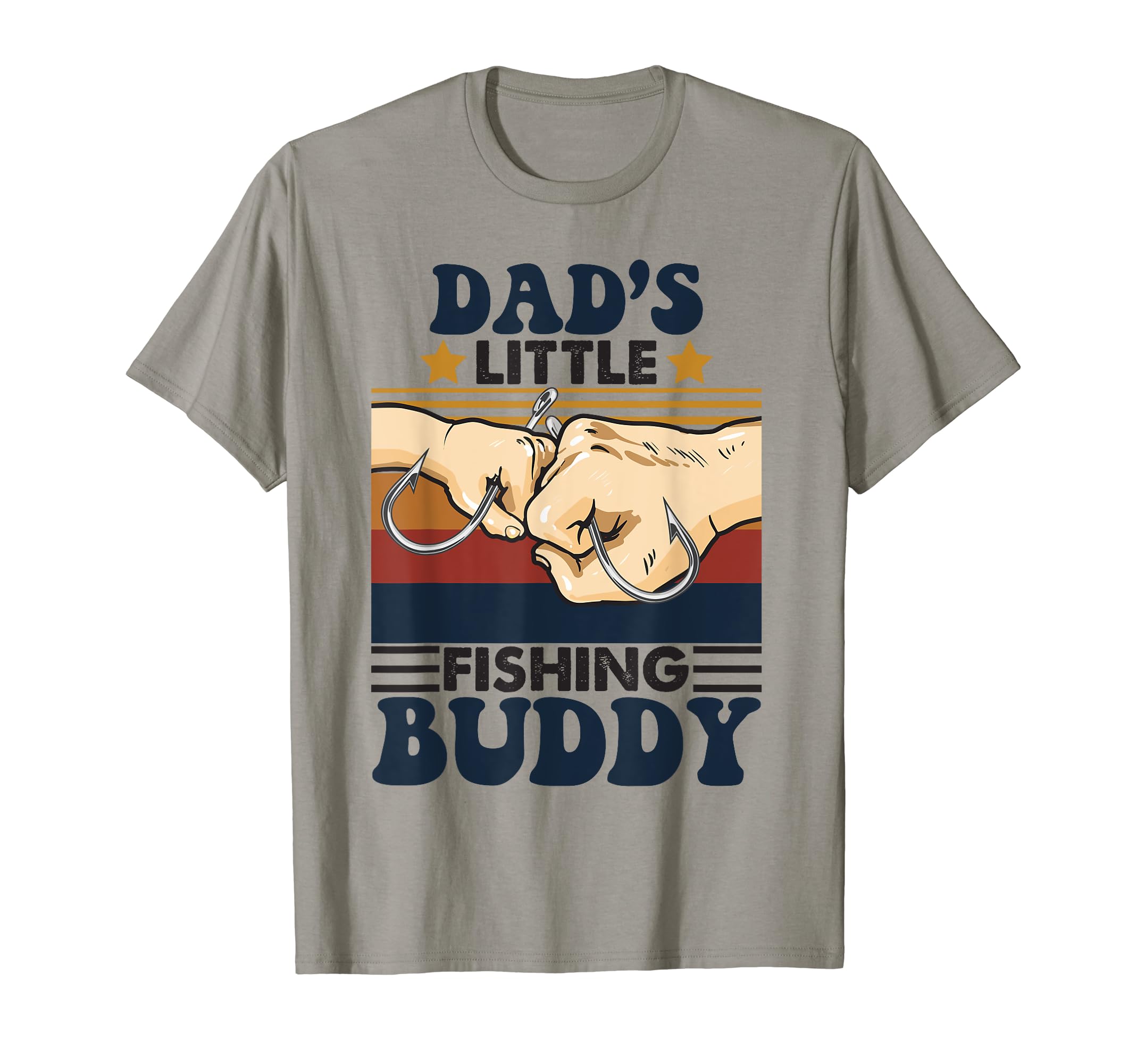 Dads Little Fishing Buddy Funny T-Shirt - Casual Everyday Wear for Adults - T-Shirt, Sweatshirt, Hoodie