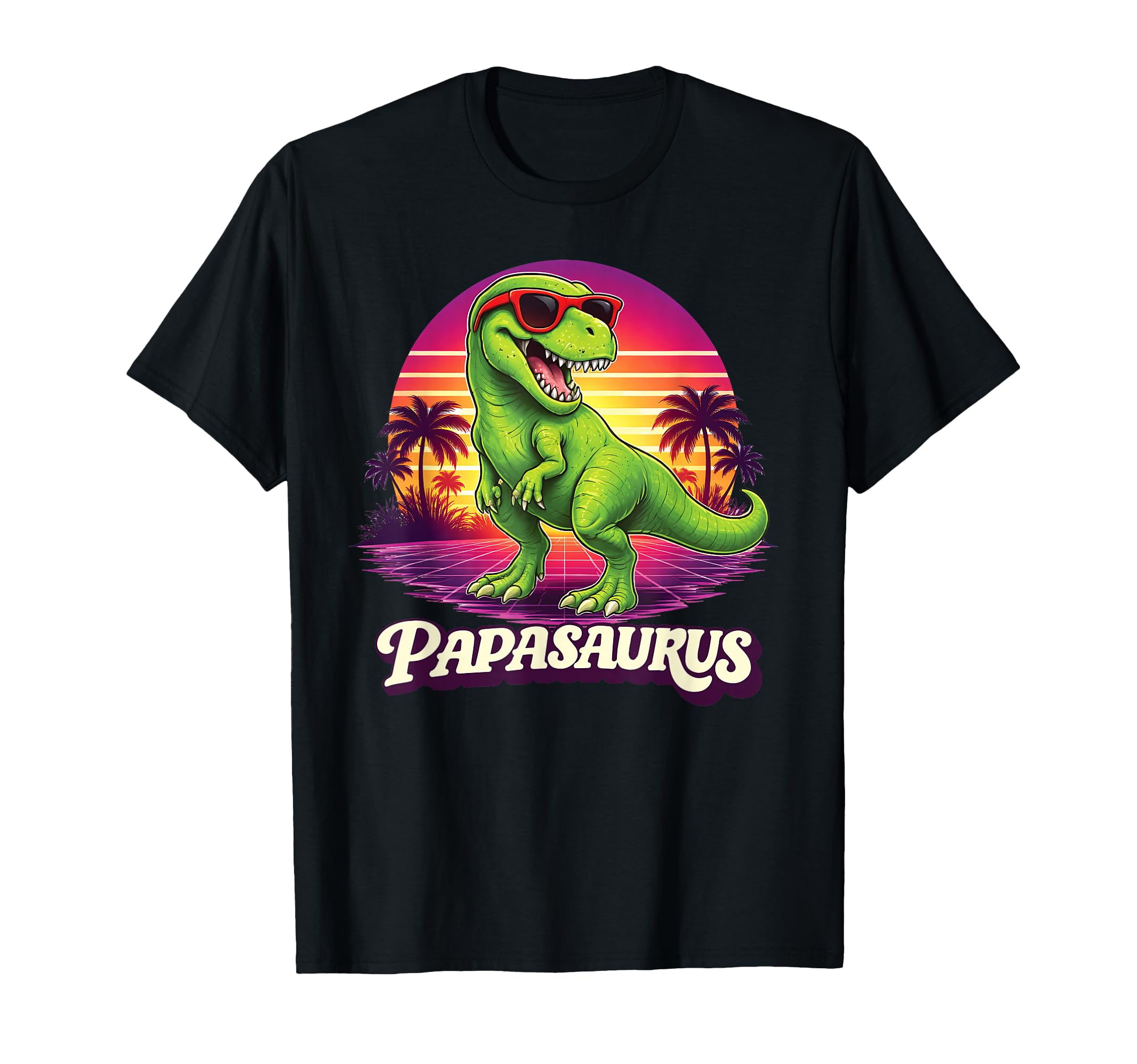 Papasaurus T Rex Dad Matching Funny T-Shirt - Unique Graphic Men Women - T-Shirt, Sweatshirt, Hoodie