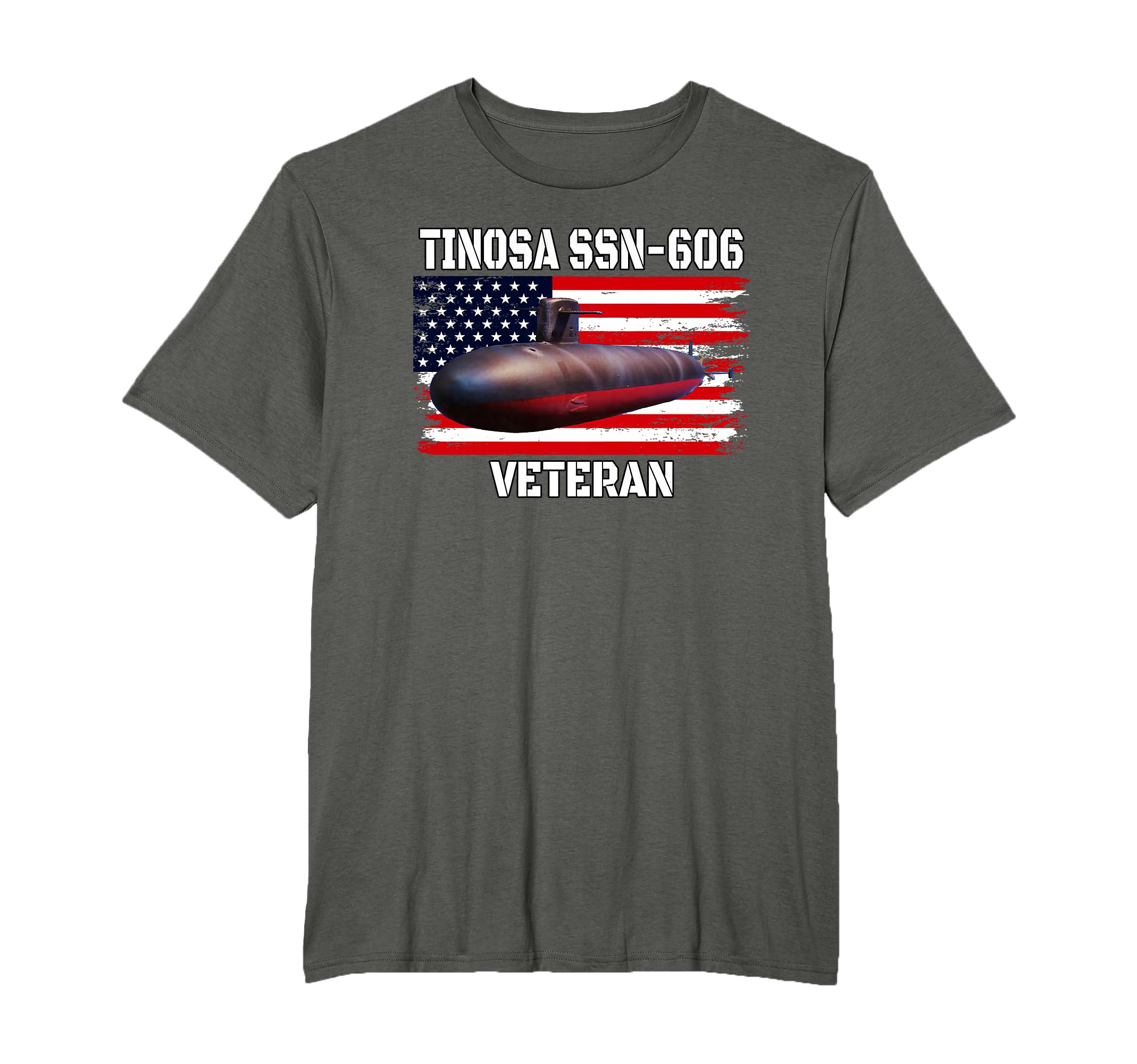Submarine Uss Tinosa Ssn 606 Veteran T-Shirt - Aesthetic Graphic Unisex - T-Shirt, Sweatshirt, Hoodie