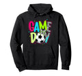 Game Day Preppy Game Day Soccer Game Hoodie - Novelty Apparel for Adults - T-Shirt, Sweatshirt, Hoodie