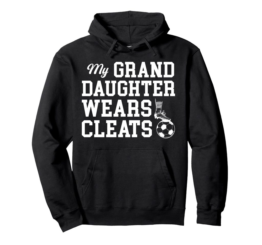 My Granddaughter Soccer Grandpa Soccer Hoodie - Custom Art Print Men Women - T-Shirt, Sweatshirt, Hoodie