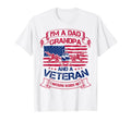 Im Dad Grandpa And Veteran Nothing T-Shirt - Casual Everyday Wear Unisex - T-Shirt, Sweatshirt, Hoodie
