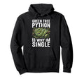 Green Tree Python Owner Snake Lover Hoodie - Novelty Apparel for Adults - T-Shirt, Sweatshirt, Hoodie