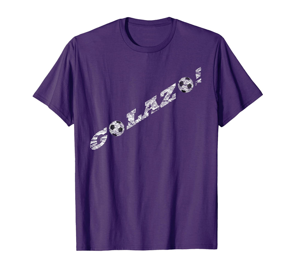 Golazo Distressed Soccer T-Shirt - Minimalist Print for Adults - T-Shirt, Sweatshirt, Hoodie