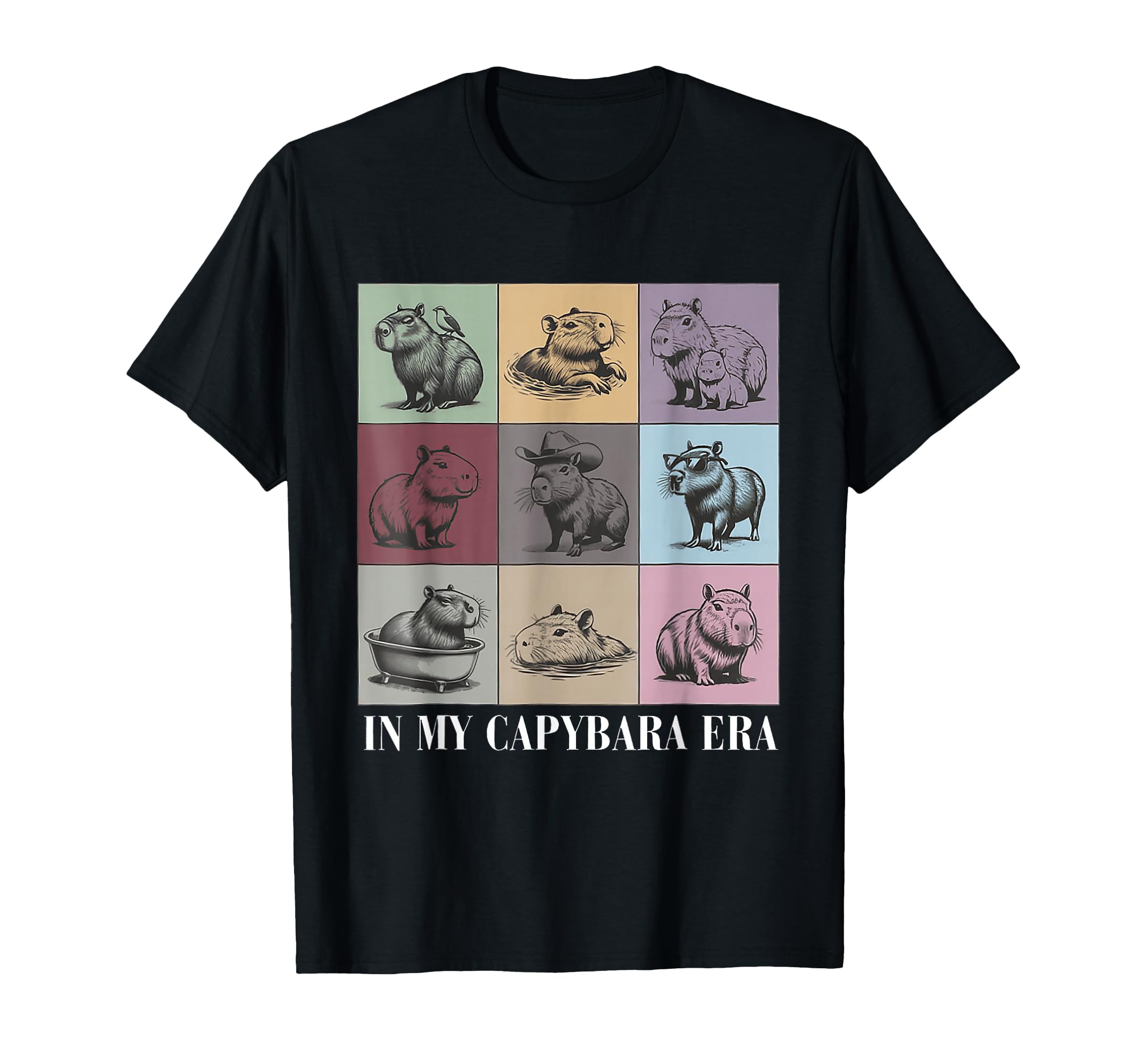 Capybara Lover My Capybara Era Gift T-Shirt - Trendy Graphic Men Women - T-Shirt, Sweatshirt, Hoodie