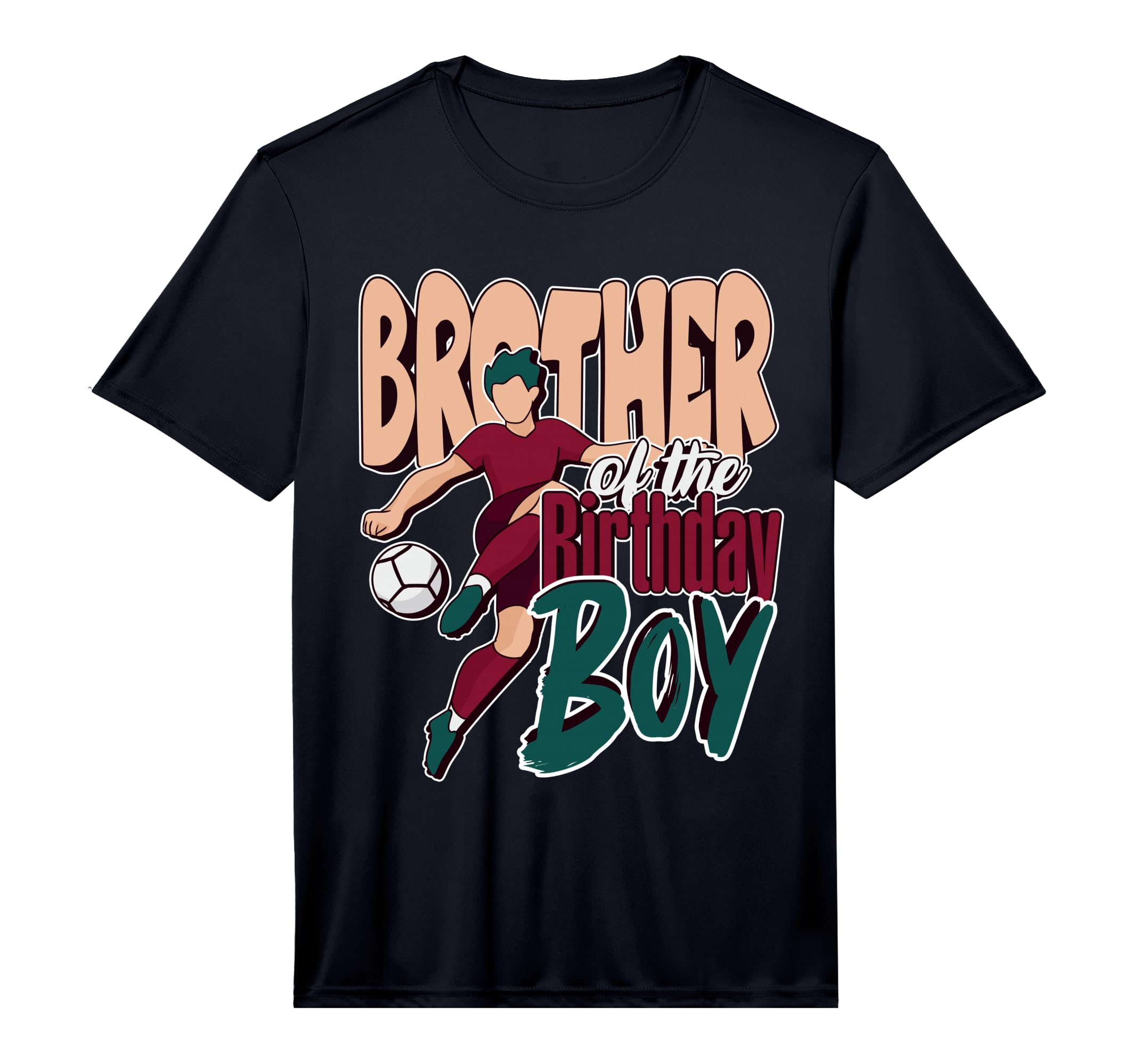 Brother Birthday Soccer Matching Family T-Shirt - Unique Graphic Unisex - T-Shirt, Sweatshirt, Hoodie