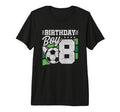 8 Year Old Soccer Birthday 8Th T-Shirt - Fun Novelty Design Men Women - T-Shirt, Sweatshirt, Hoodie