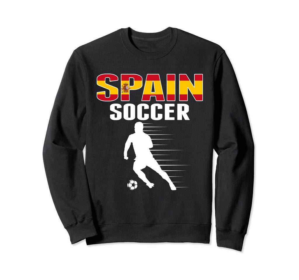 Spain Soccer Fans Jersey Proud Sweatshirt - Aesthetic Graphic Men Women - T-Shirt, Sweatshirt, Hoodie