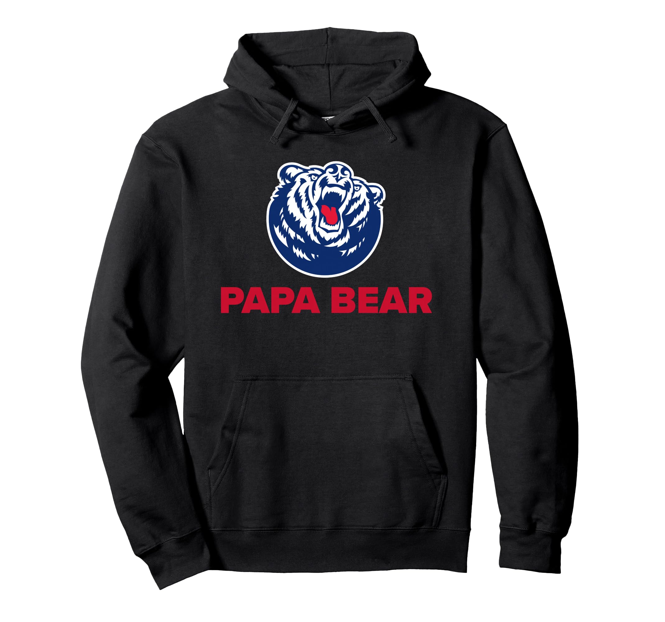 Belmont University Papa Bear Hoodie - Casual Everyday Wear for Adults - T-Shirt, Sweatshirt, Hoodie
