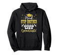 Proud Step Brother Class 2026 Mba Hoodie - Minimalist Print for Adults - T-Shirt, Sweatshirt, Hoodie