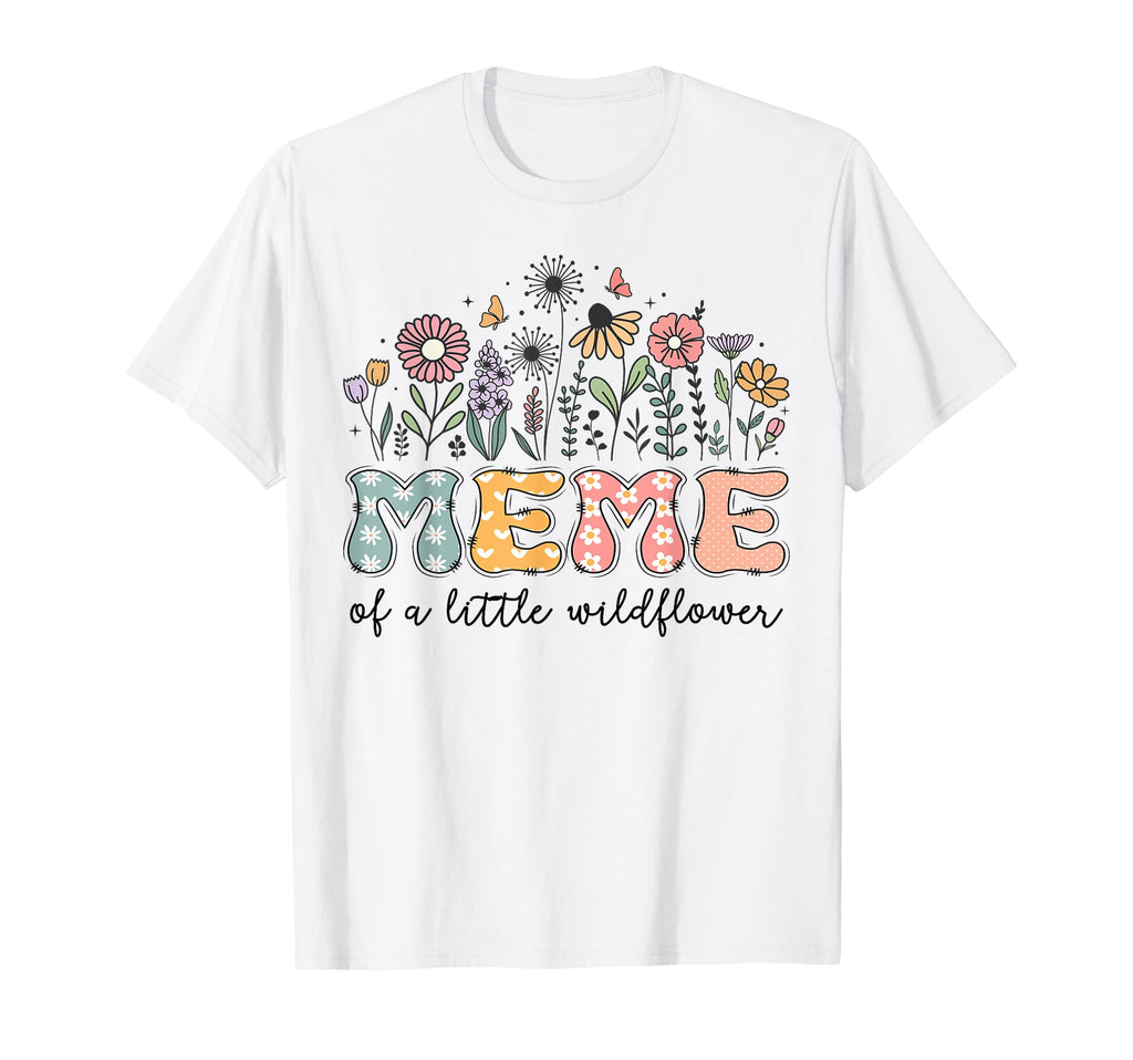 Meme Little Wildflower Birthday Party T-Shirt - Aesthetic Graphic Men Women - T-Shirt, Sweatshirt, Hoodie