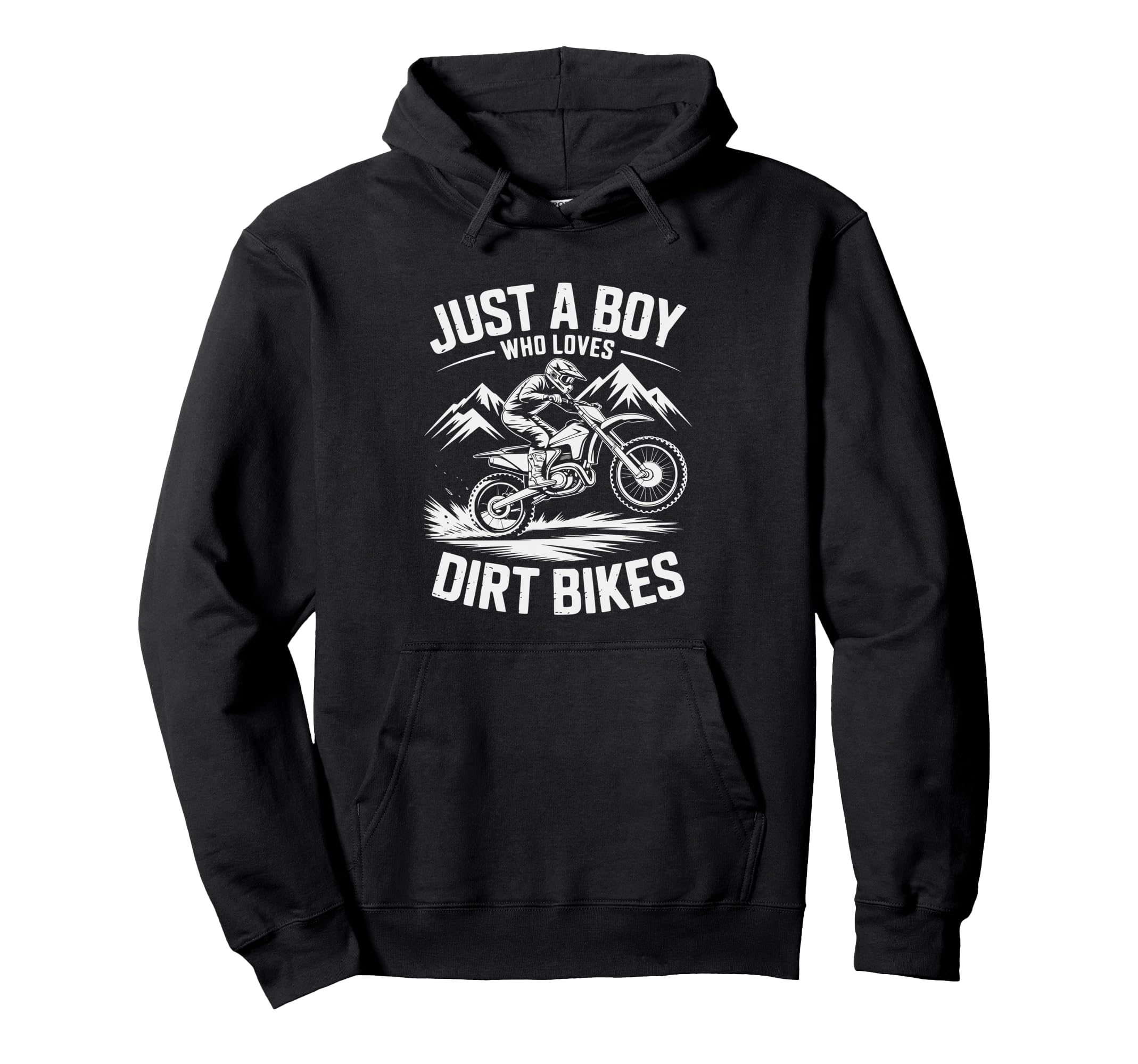 Biker Motorbiker Motorcyclist Dirt Bike Hoodie - Unique Graphic Unisex - T-Shirt, Sweatshirt, Hoodie