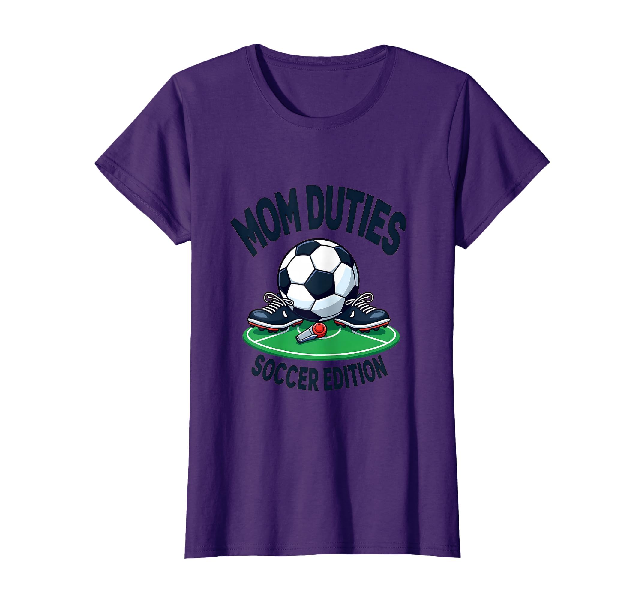 Mom Duties Soccer Game Day T-Shirt - Graphic Print Unisex - T-Shirt, Sweatshirt, Hoodie