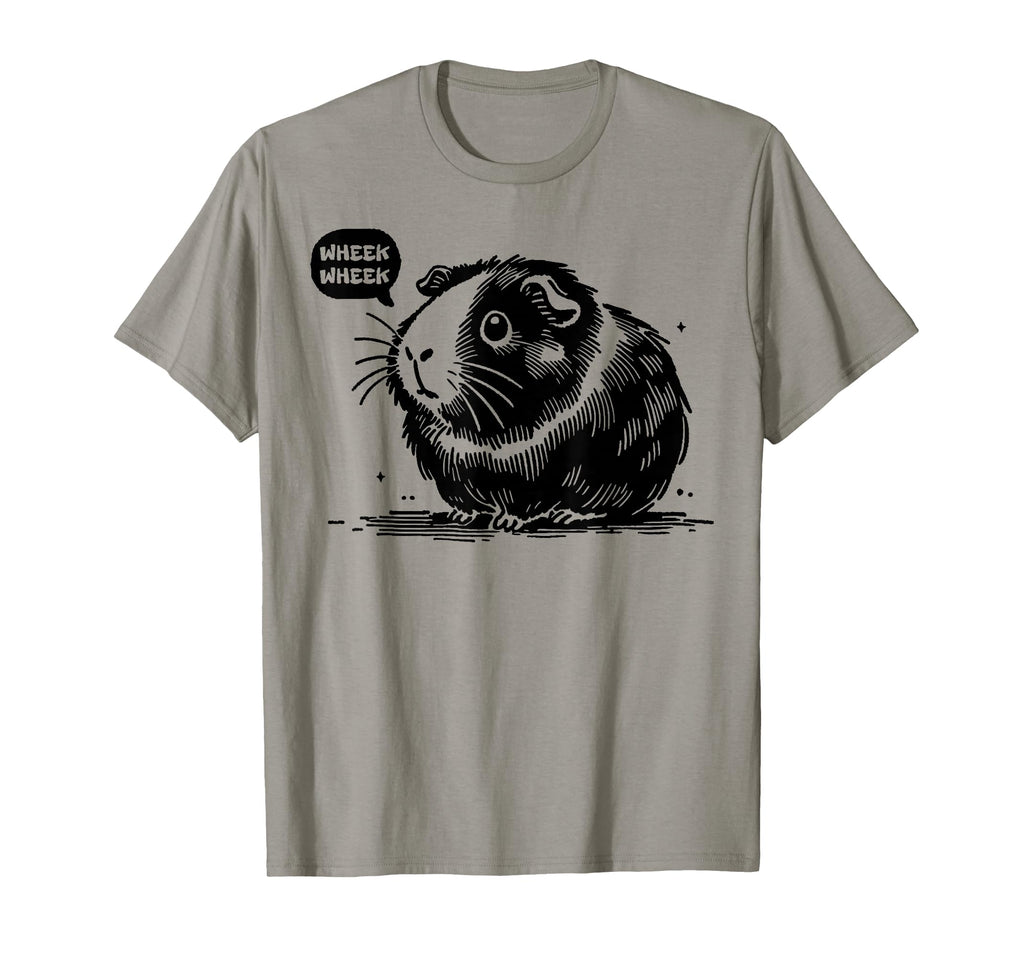 Guinea Pig Wheek Wheek Sounds Guinea T-Shirt - Aesthetic Graphic Men Women - T-Shirt, Sweatshirt, Hoodie