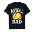 Funny Softball Dad Daddy Softball Player T-Shirt - Unique Graphic Unisex - T-Shirt, Sweatshirt, Hoodie