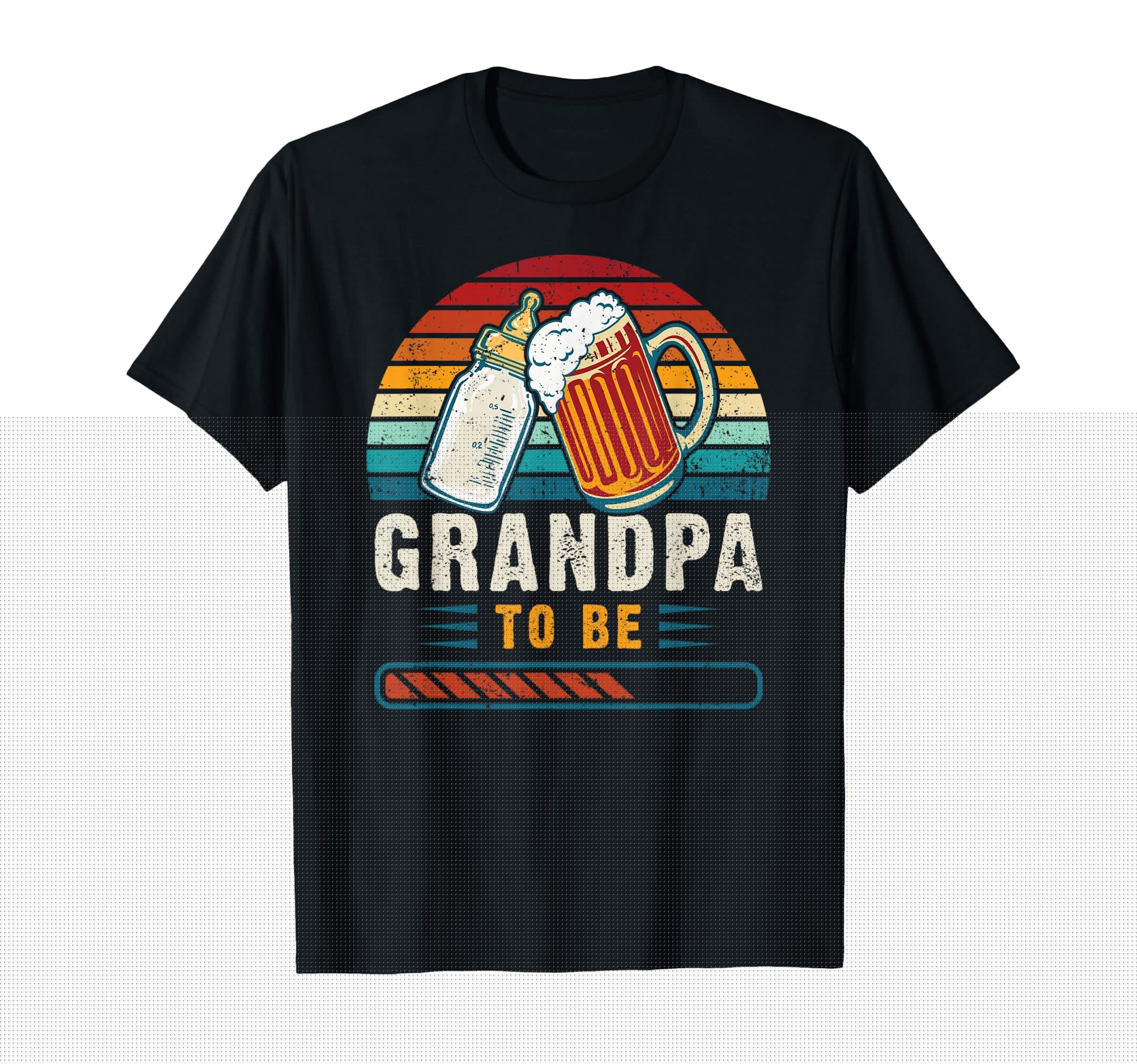 Grandpa To Be Pregnancy Reveal Expecting T-Shirt - Graphic Print Unisex - T-Shirt, Sweatshirt, Hoodie