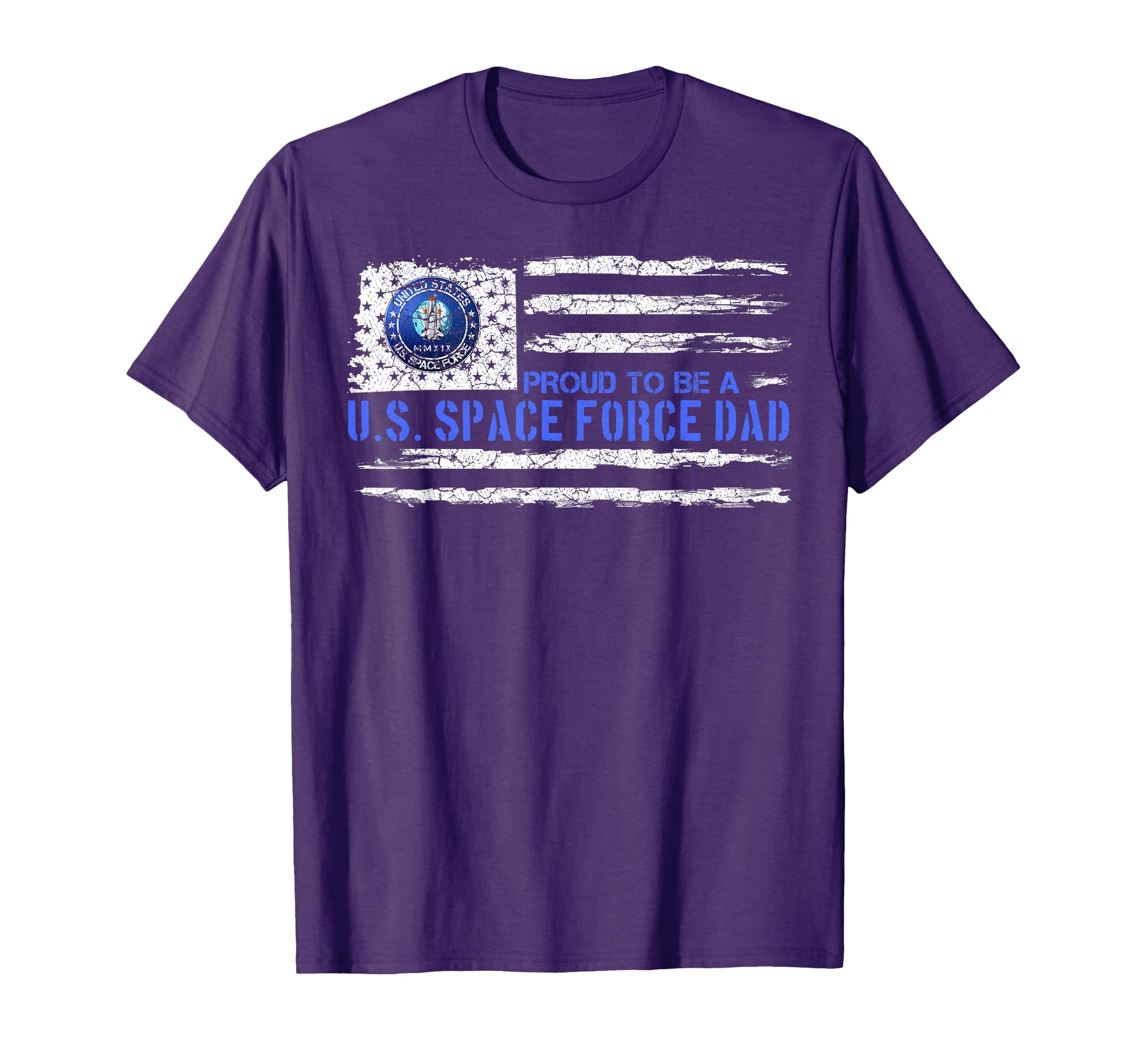 Usa American Flag Proud To Be Us Space T-Shirt - Graphic Print Unisex - T-Shirt, Sweatshirt, Hoodie