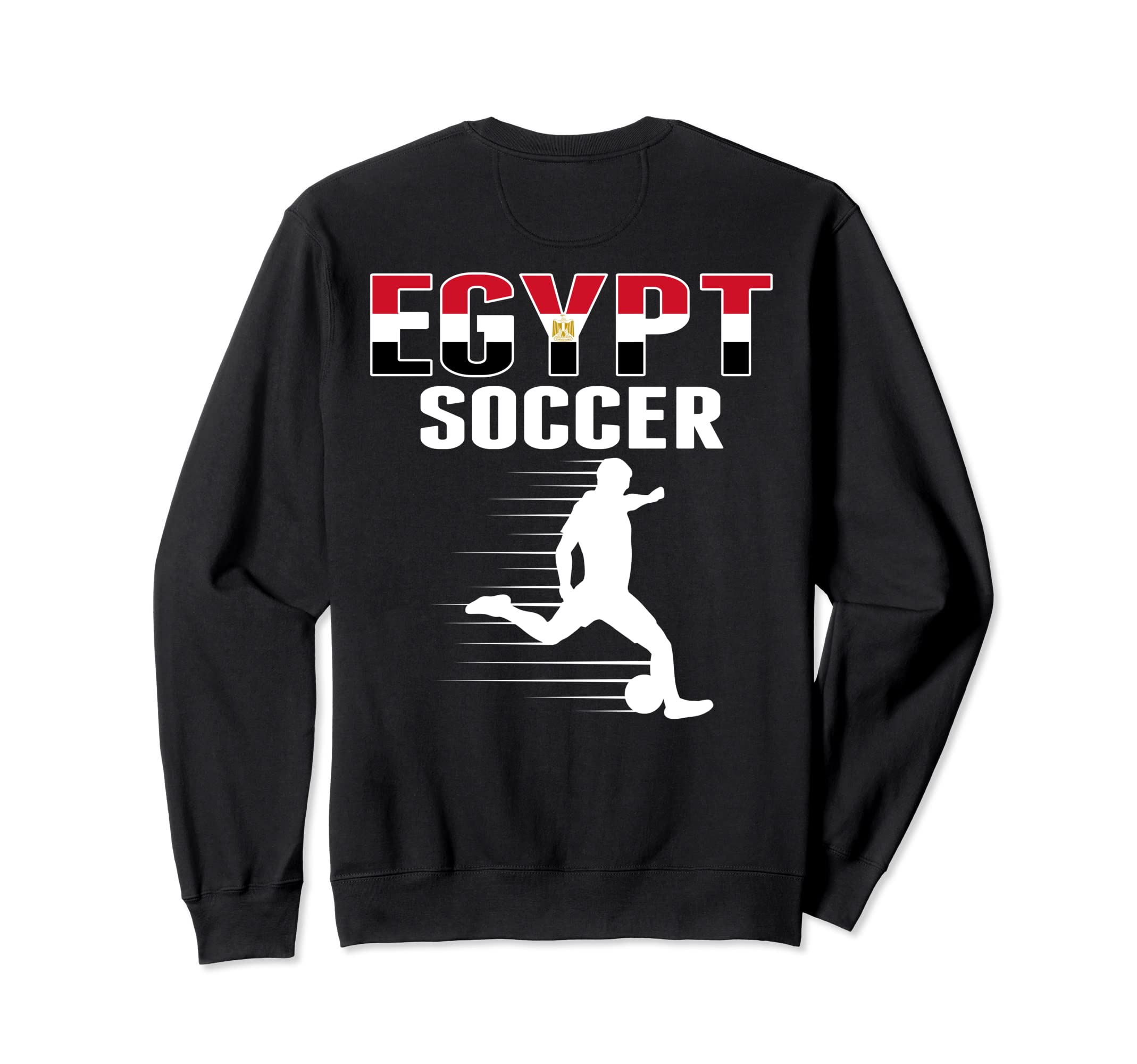 Egypt Soccer Lovers Jersey Proud Sweatshirt - Novelty Apparel for Adults - T-Shirt, Sweatshirt, Hoodie