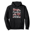 Im Proud Truckers Wife 18 Wheeler Road Hoodie - Fun Novelty Design Unisex - T-Shirt, Sweatshirt, Hoodie