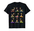 Giraffe Yoga Funny Giraffes Yoga Poses T-Shirt - Unique Graphic for Adults - T-Shirt, Sweatshirt, Hoodie