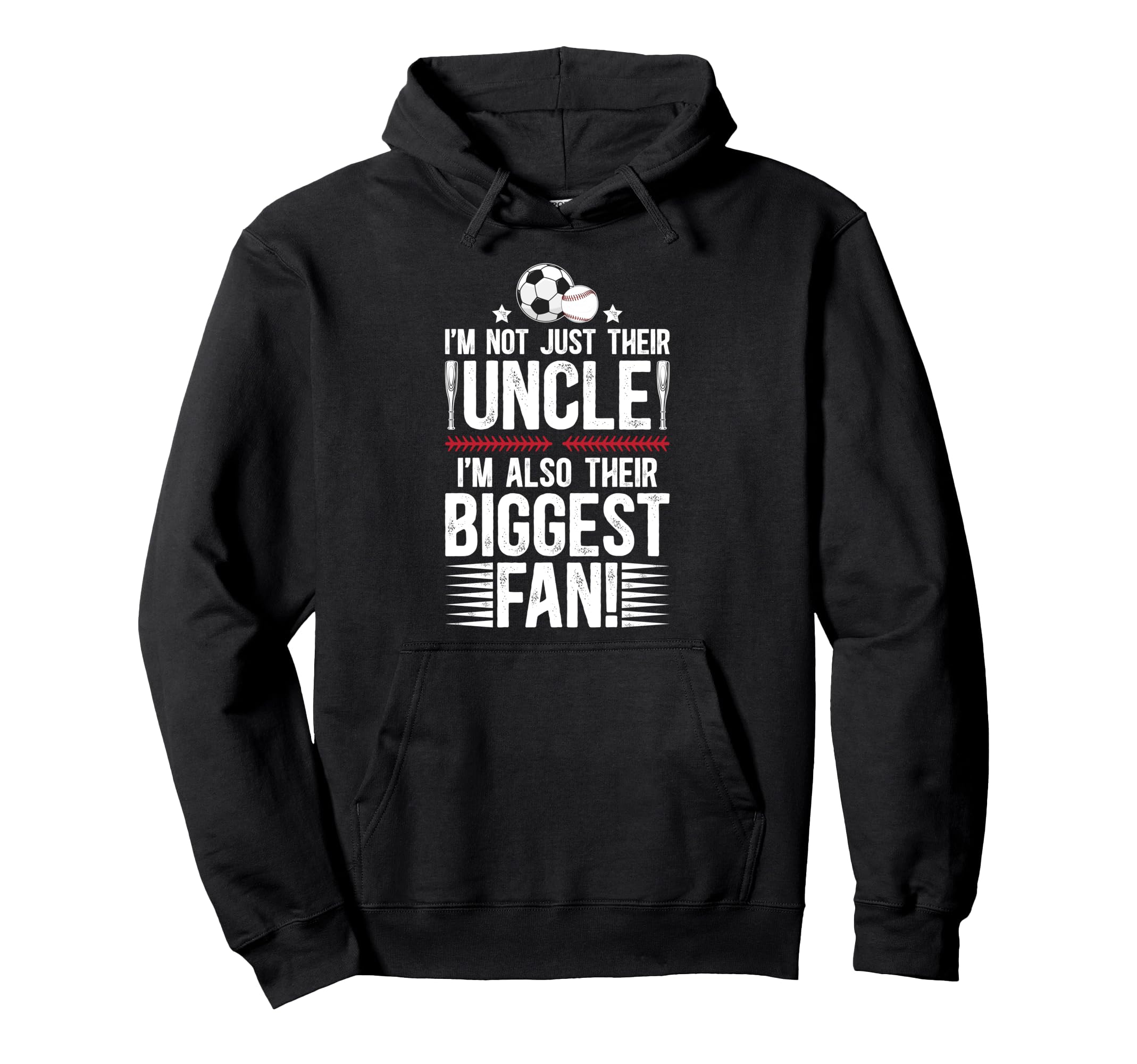 Their Biggest Fan Baseball Soccer Hoodie - Custom Art Print for Adults - T-Shirt, Sweatshirt, Hoodie
