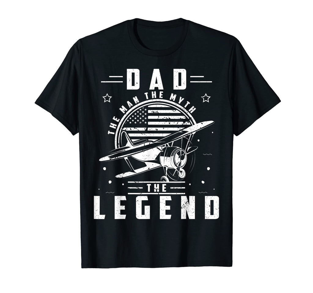 Mens Fathers Day Air Force Dad Myth T-Shirt - Fun Novelty Design Men Women - T-Shirt, Sweatshirt, Hoodie