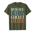 Husband Dad Cricket Legend Funny T-Shirt - Fun Novelty Design for Adults - T-Shirt, Sweatshirt, Hoodie